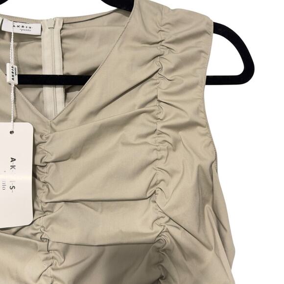 NWTs Akris Punto Ruched Sleeveless Blouse (14) - Picture 2 of 10